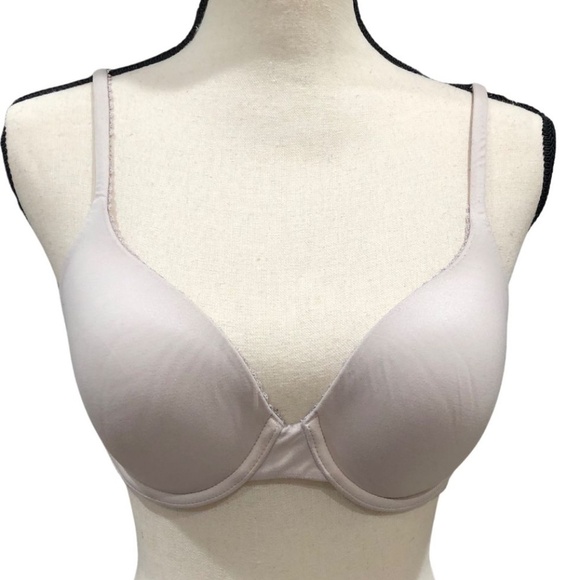 Victoria's Secret Body by Victoria Lined Perfect Coverage Navy/Beige Bra Bundle - Picture 2 of 13